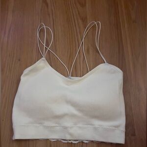 New seamless sport top bra small 34b